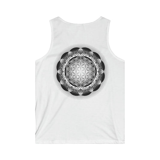 Tank Top with Flower of Life Symbol