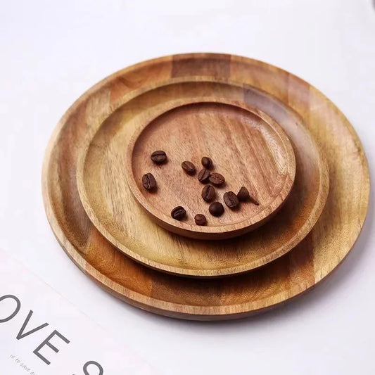 Eco Friendly Natural Wooden Plates