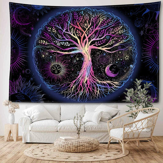 Cosmic, Tree of Life Tapestry